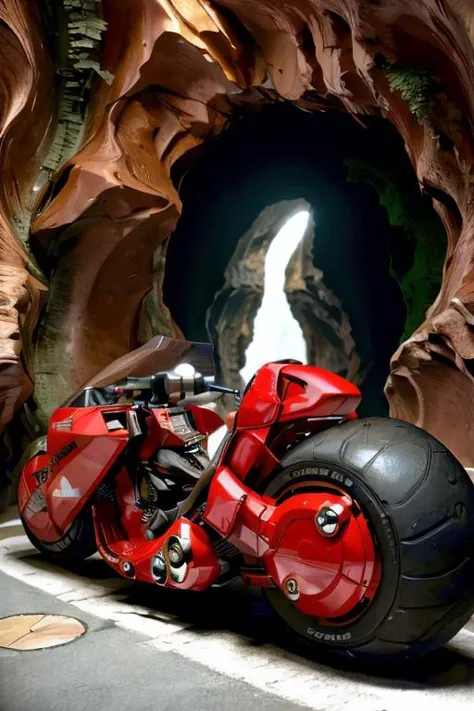 <lora:AkiraSBK_v3-000010:1> masterpiece, photorealistic highly detailed 8k Worm's Eye View from Ground Level, best cinematic quality, volumetric lighting, beautiful woman on krsbk, side view, full of busy people in Underground Caverns with Stalactites