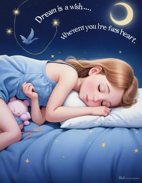 A dream is a wish your heart makes, When you're fast asleep