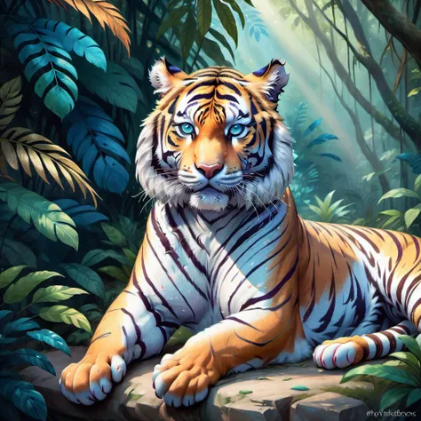 {"prompt": "tiger with a masculine mane in the jungle. Soft vibrant Lens, Ultra High Definition, Detailed and Intricate, vivid colors, Beautiful Lighting, Clean & clear, Photo realistic, photo-realism", "negative_prompt": "(worst quality:1.6),(low quality:1.6),", "seed": 1991345958, "use_stable_diffusion_model": "darkblueaphroditeNSFWHentai_v20", "clip_skip": true, "use_controlnet_model": null, "use_vae_model": "", "sampler_name": "dpmpp_2m", "width": 1024, "height": 1024, "num_inference_steps": 77, "guidance_scale": 11.0, "use_lora_model": "ChalkDustStyleSDXL", "lora_alpha": 0.65, "use_embeddings_model": null, "tiling": null, "use_face_correction": "codeformer", "use_upscale": null}