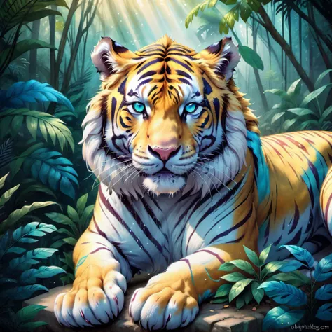 {"prompt": "A masculine Magic tiger crossed with a lion in the jungle. Soft vibrant Lens, Ultra High Definition, Detailed and Intricate, vivid colors, Beautiful Lighting, Clean & clear, Photo realistic, photo-realism", "negative_prompt": "(worst quality:1.6),(low quality:1.6),", "seed": 2609703891, "use_stable_diffusion_model": "darkblueaphroditeNSFWHentai_v20", "clip_skip": true, "use_controlnet_model": null, "use_vae_model": "", "sampler_name": "dpmpp_2m", "width": 1024, "height": 1024, "num_inference_steps": 77, "guidance_scale": 11.0, "use_lora_model": "ChalkDustStyleSDXL", "lora_alpha": 0.65, "use_embeddings_model": null, "tiling": null, "use_face_correction": "codeformer", "use_upscale": null}