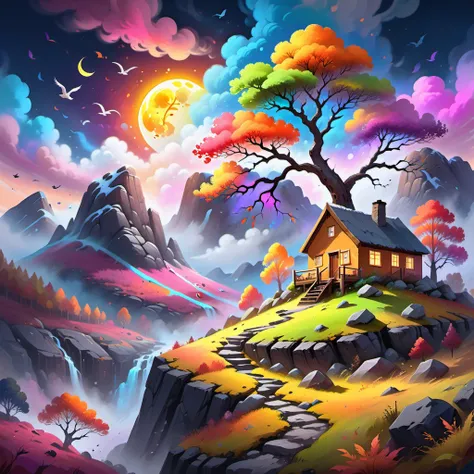 {"prompt": "\"Mountain Landscape with Misty Aura, Traditional Norwegian Landscape, Rocky Terrain, Human Habitation, Vibrant Tree with Multicolored Leaves, Birds Flying in the Sky, Bright Sun or Moon as a Glow, Paint Drips at the Bottom for Dreamy Effect\", View: Front Art Inspirations: Traditional South African Landscape Paintings, Artists on Art Station, Dribble, Art Styles: South African Landscape, Traditional Painting Render Style: oil paint, Resolution: 8K, Detail: Highly Detailed, Lighting: Natural Light, Sun Glow, Color Type: Vivid Colors, Fantasy Vivid Colors", "negative_prompt": "", "seed": 2687370404, "use_stable_diffusion_model": "darkblueaphroditeNSFWHentai_v20", "clip_skip": true, "use_controlnet_model": null, "use_vae_model": "", "sampler_name": "euler", "width": 1024, "height": 1024, "num_inference_steps": 140, "guidance_scale": 14.0, "use_lora_model": "ChalkDustStyleSDXL", "lora_alpha": 0.65, "use_embeddings_model": null, "tiling": null, "use_face_correction": null, "use_upscale": null}