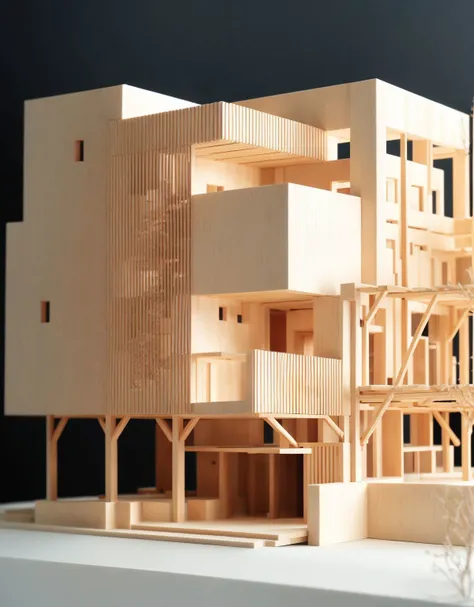 (wooden handmade building model),HM01,building,detail,manual building model,Manual building model,masterpiece,ultra highers,high
<lora:HM:0.7>,Abstract, Cubist, Bauhaus,