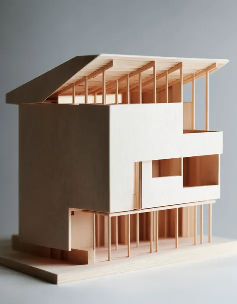 (wooden handmade building model),HM01,building,detail,manual building model,Manual building model,masterpiece,ultra highers,high
<lora:HM:0.7>,Abstract, Cubist, Bauhaus,