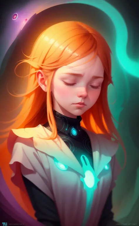 1girl, closed eyes, upper body, surreal, cinematic effect 8k, hyperdetailed painting, luminism, concept art,fractal isometrics details bioluminescence , 3d render, octane render,intricately detailed,cinematic, trending on artstation Isometric Centered hyperrealistic cover photo awesome full color, gritty, realistic mucha, hit definition,cinematic, ethereal background,HeadpatPOV,r1ge
<lora:frowning1.1_:1>