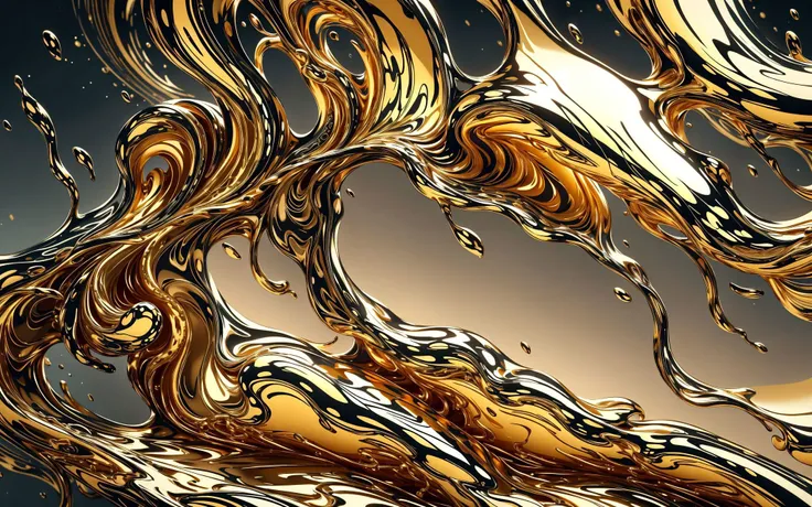 wallpaper, background, masterpiece, quicksilver waves, splash, lqdgod <lyco:Lqg:1>