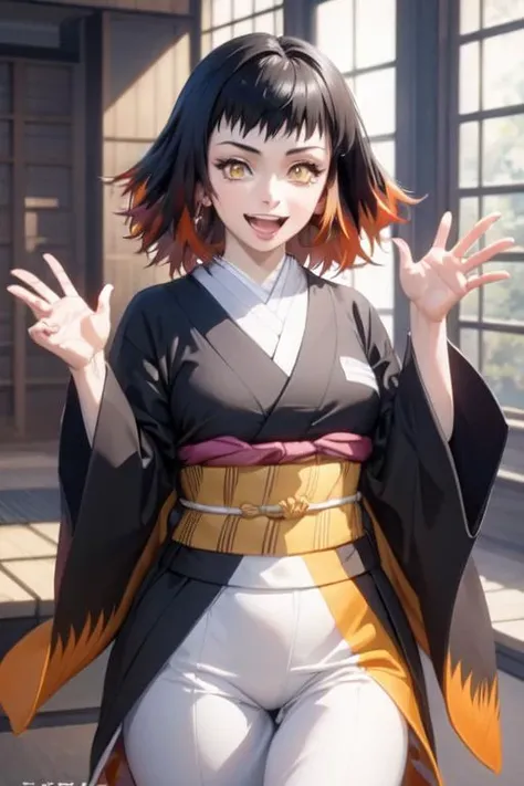Susamaru japanese clothes, solo <lyco:kimetsu_no_yaiba_V9000-step00020000:1.0>, ((masterpiece)), (best quality), <lyco:GoodHands-beta2:1.0>,nice hands, perfect hands