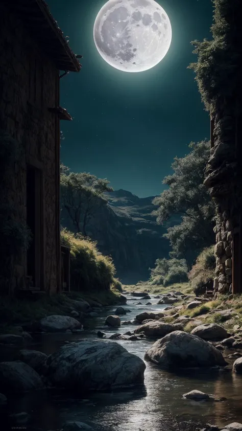 a profestional picutre of Lunar Enclave: A hidden enclave where followers of the moon gather to practice ancient lunar rituals. wide angle, landscape , photorealism,unreal 5 daz, extremely detailed artgerm greg rutkowski greg,((ultrasharp)),((masterpiece)),((best quality)),((ultradetailed)),((intricated details)), extremaly detailed background, <lora:add_detail:0.7> ultra realistic,32k,RAW photo, 8k uhd,dslr,soft lighting,high quality,film grain, beautiful and aesthetic,extremely detailed, natural shadwos,