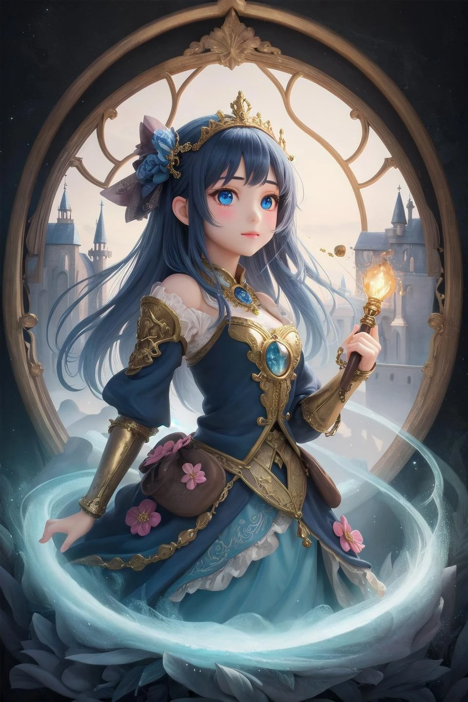 masterpiece,best quality,1girl,fantasy,magical