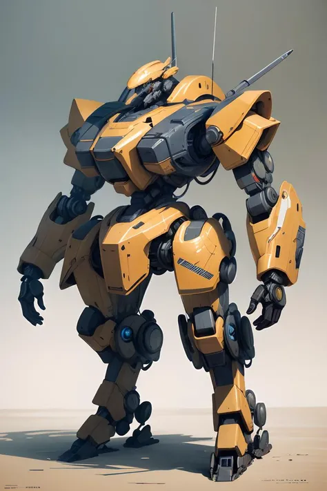 best quality,masterpiece,highly detailed,ultra-detailed,  mecha,<lora:battlerobot:0.8> battlerobot, science fiction, no humans, non-humanoid robot,military vehicle,