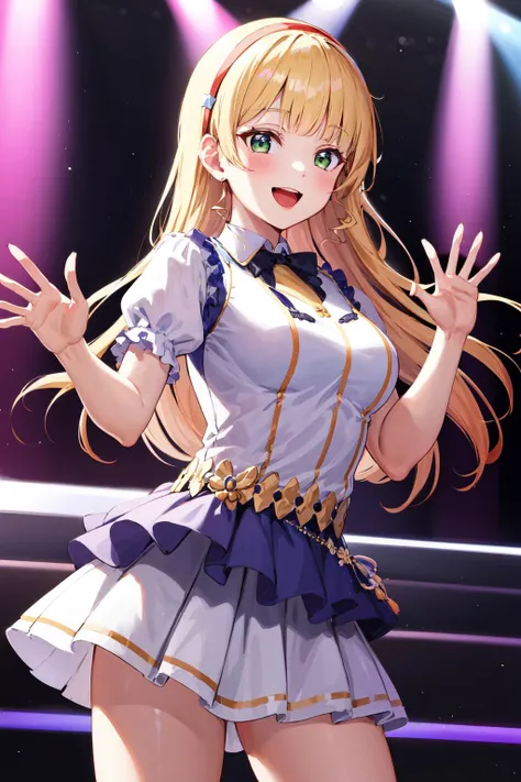 Make sure you are doing the V sign.。