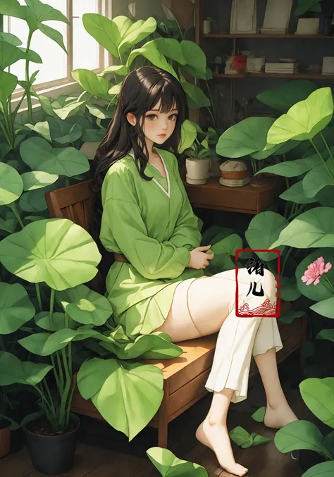 Epic CG masterpiece, an anime girl in a room with plants, no shoes, Black transparent pantyhose, pleated skirt, Sailor suit, sailor collar, in the style of photorealistic urban scenes, applecore, sandalpunk, high-angle, vacation dadcore, solarizing master
<lora:~Q?-3QI\Ys window:0.8>