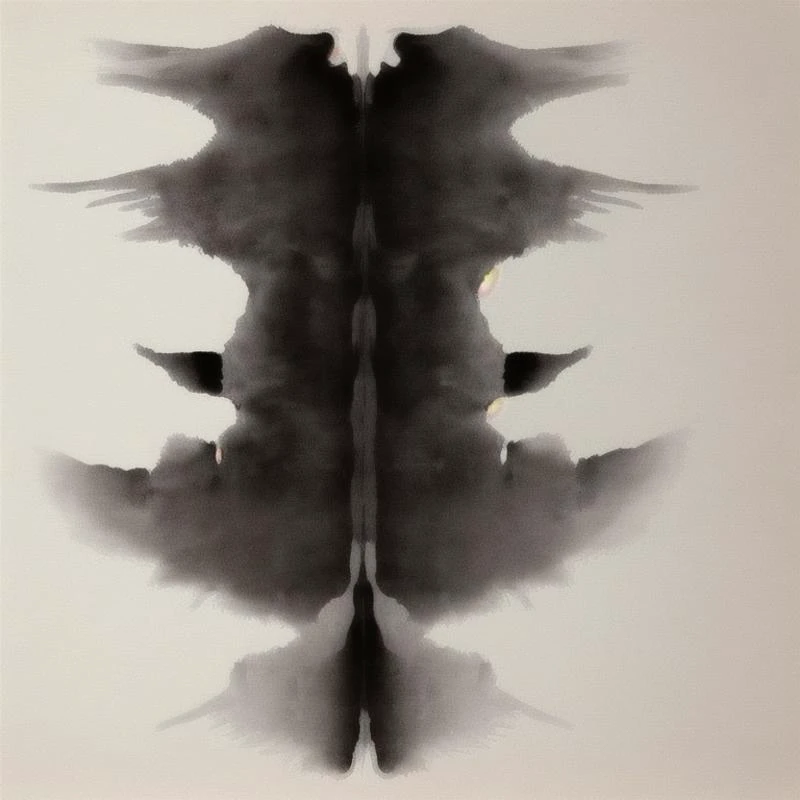 RorschachTest, a man, hate, <lora:RorschachTest:1>