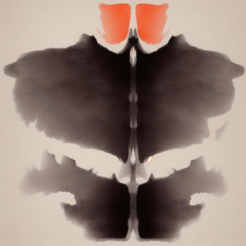 RorschachTest, a man, hate, <lora:RorschachTest:1>