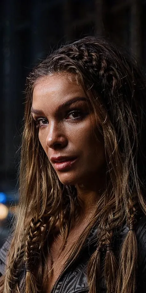 amber_a, portrait, close up, instagram selfie, (( very long hair, hair over eye, wild hair, braids)), wearing gothic styled outfit, foggy, dim neon light, noir style, dystopian city at night, dirty street, ((perfect eyes, detailed eyes,realistic eyes)), ((sharp face, detailed face, realistic face, naturtal skin, realistic skin, detailed skin, pores))
<lora:amber_a:0.9> <lora:add_detail:0.6><lora:more_details:0.5>