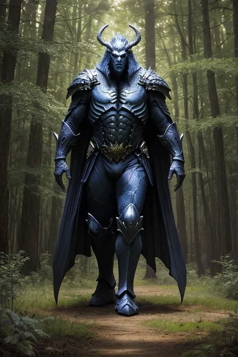 art by Wayne Barlowe, (art by Ed Binkley:1.1) , photograph, Fantasy, cinematic shot of a big fantasy monster, Producing a movie, S-shape pose, plain background, forest with Maple tree, Flustered, film grain, Phase One XF IQ4 150MP, Depth of field 100mm