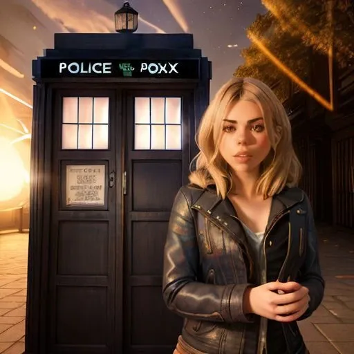 <lora:Rose_Tyler_Doctor_Who-000009:.8> tardis, rosetyler, billie piper, young woman, solo, 1girl, badwolf, space, nice background, high quality, gorgeous girl, absurd res, very high quality, (best quality:1.2), (masterpiece:1.2), amazing quality, (high resolution:1.2), 8k, hdr, cinematic lighting, volumetric lighting, bloom, detailed shadows, ray tracing, detailed hair, detailed eyes, well known artist