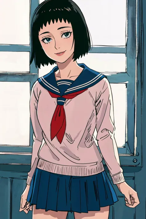 (best quality, masterpiece, RAW photo,ultra-detailed:1.2), <lyco:GoodHands-beta2:1.0>,1girl, looking at viewer, smile,
Tome<lyco:Tome_V1:0.7> cowboy shot, black hair, skirt,school unifrom,