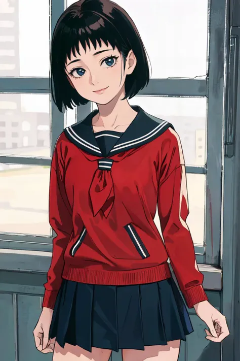 (best quality, masterpiece, RAW photo,ultra-detailed:1.2), <lyco:GoodHands-beta2:1.0>,1girl, looking at viewer, smile,
Tome<lyco:Tome_V1:0.5> cowboy shot, black hair, skirt,school unifrom,