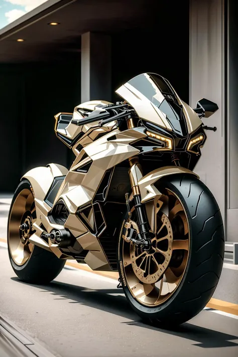 <lora:LoHa_SuperBikeV2:0.8>
masterpiece, highly detailed photorealistic 8k raw photo, best cinematic quality, volumetric lighting and shadows, 1girl on a motorcycle, Cream sprbk, cutting-edge design, showcasing sleek lines, advanced features, innovation, futuristic cityscape, Establishing shot