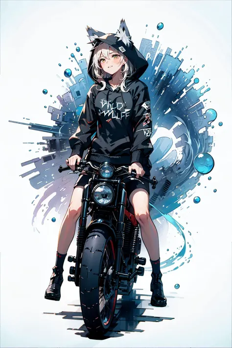 (wild wolf theme design hoodie,wild wolf theme hoodie:2) ,
(1girl,tall,riding motorcycle:1.5),
<lora:LoHa_SuperBikeV2:0.7> sprbk, superbike