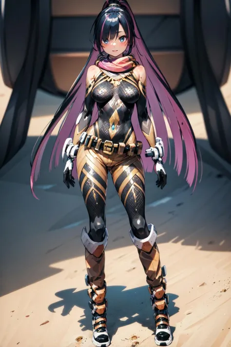 Yareli,solo,helmet,beach,frills,pelvic curtain, gloves,
morning,
standing,
(insanely detailed, masterpiece, best quality),<lora:Yareli:0.8>,