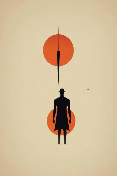 <lora:Olly Moss Style:1>Olly Moss Style - a minimalist modern powerful representation of archetypes