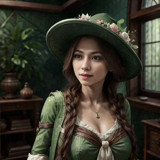soft glowing eyes, (((jewel-like atmosphere))), (high resolution), (lustrous skin), (extremely detailed CG unity 8k wallpaper, masterpiece, best quality, ultra-detailed), (best illumination, best shadow, an extremely delicate and beautiful), finely detail, (bloom), (shine), (illustration), dynamic light, background, (huge breast), cape, hat, thigh boots, long gloves, necklace, indoors, <lora:Mirabel Garlick:0.84>, (mirabel, hogwarts:0.72), <lora:tighttops3:0.71>, (tighttops, huge breasts:0.74), <lora:Elixir:0.45>,<lora:add_detail:0.34> ,((very detailed,intricate details:0.4)) <lora:more_details:0.24>, <lora:depth_of_field_slider_v1:0.47> ,(high detailed backroud:0.3),<lora:epi_noiseoffset2:0.58> , (smooth contrast:0.2),((( bokeh:0.42))), <lora:pregnancy_slider_v10:0.73>,(voluptuos breasts,pregnant perfect round protrouding belly:0.72), (very beautiful young female face),high detailed, intricate, highly symmetric, angelique expression, big open eyes, ((perfect teeth, smiling seductivly:0.6)), (sharp_pointed_nose:0.4),smilig very happy,
