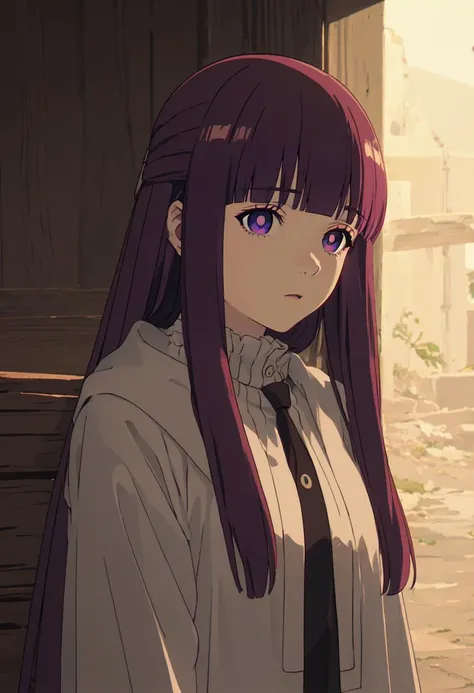 (safe:1.10), best quality, masterpiece, highres, solo, (fern_sousounofrieren:1.10), anime_style, 21 <lora:fern_sousounofrieren:0.80>