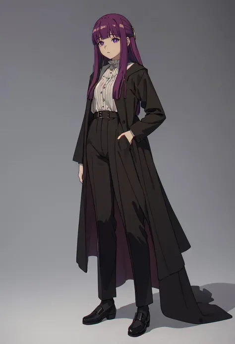 (safe:1.10), best quality, masterpiece, highres, solo, (fern_sousounofrieren:1.10), full body, anime_style, 17 <lora:fern_sousounofrieren:0.80>