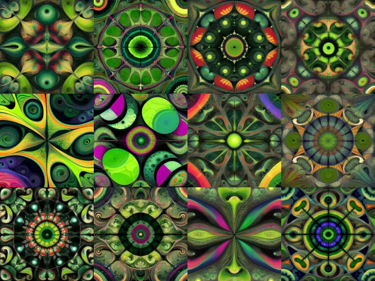 p4a psychedelic green world <lora:p4a_mandala_v1_hard_b-lora-e20:1>