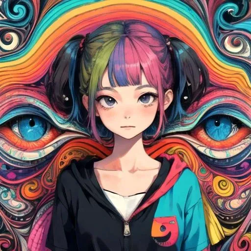 p4a psychedelic 1girl <lora:p4a_mandala_v1_soft_a-lora-e20:1>