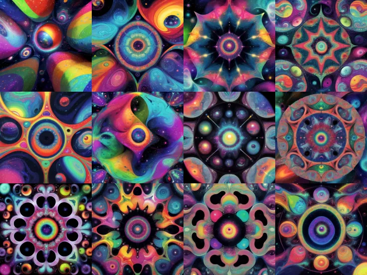 p4a psychedelic cosmic space <lora:p4a_mandala_v1_hard_b-lora-e20:1>