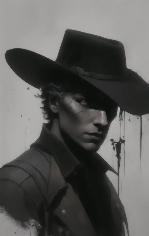 speedpainting, A very high resolution image from Pieces of April movie, Cowboy Shot
