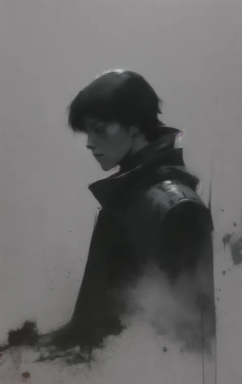 speedpainting, A very high resolution image from Tove Jasson no Tanoshii Mumin Ikka anime, Cowboy Shot
