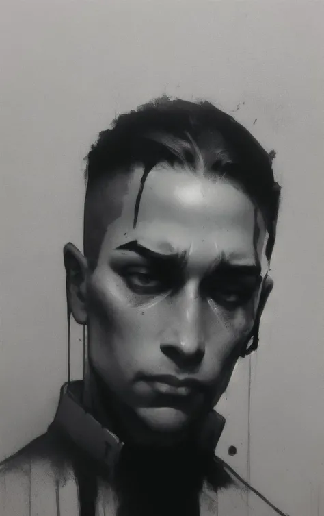 speedpainting, A (Medium Long Shot of 1man) (that's flustered) , look away from the camera and act as ((councilor))
