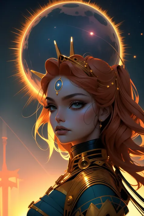 1girl, [ (abstract art by Jaime Jasso:1.1) and (Thota Vaikuntam:0.8) :6], dark Anime, desolate lake and The Sun in background, Cartelcore, Golden ratio, landscape of a Geeky [Meek:Chic:10] ([Statue of Liberty|San Francisco]:1.3) from inside of a Mount Rainier National Park, Stars in the sky, Detailed illustration, Dark, Cold Lighting, Depth of field 270mm, Cinestill, Zentangle, Golden ratio, extremely beautiful, dslr, asymmetrical, ultra detailed