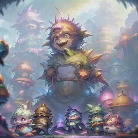 1 curious dragon orcs boy, shota, ((Dragon orcs)), Horns, Rings Around Hand, Wings, (cute face, scheming expressions, cute dragon orbs) show your tail, kneeling, 4k, masterpiece,neon, shaggy neon furry, toddlers, very very cute art
