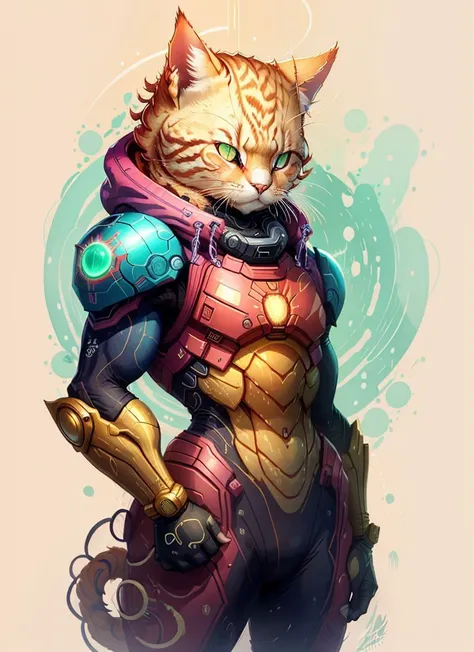 c4ttitude samus in the style of 0mib <lora:0mib3(gut auf 1):0.65>  <lora:c4ttitudeflatver:0.75>