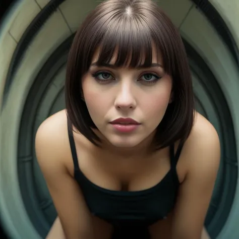 POV, View from above, Brunette, woman young, strong jaw, big chiksbone, Aliens, <lora:0pen:1>
concept art, Gritty "Urchin Spines", by Magali Villeneuve, eve ventrue, anna dittmann, mandy disher, tom bagshaw <lora:Biomechanicals_v2_lora1500:1>