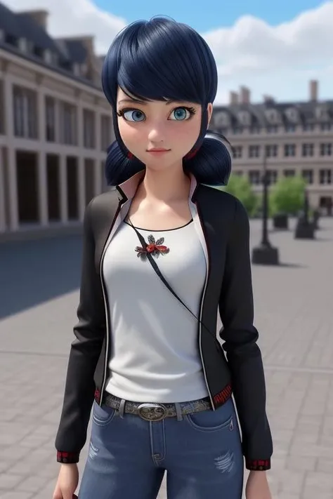 ladybug, jacket, top, casual dressed, twintails, <lora:ladybug_rel_128:0.8>, blue eyes, (nsfw:1.1), full body, school, ((intricate details)), hdr, ((intricate details, hyperdetailed))