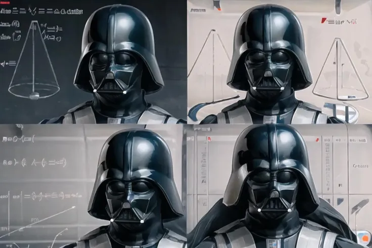 Highly detailed, High Quality, Masterpiece, beautiful, 1boy, MathLadyMeme, <lora:MathLadyMeme:1>, darth vader, Black_outfit, <lora:Char_Sigmas_DarthVader:0.7>