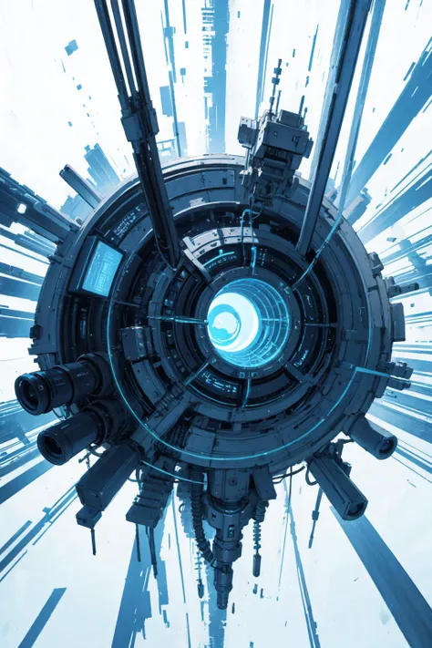 (best art,:1.3),blue theme, white theme, ultra high res, masterpiece, best quality, <lora:sp4c3sh1p:0.8> sp4c3sh1p