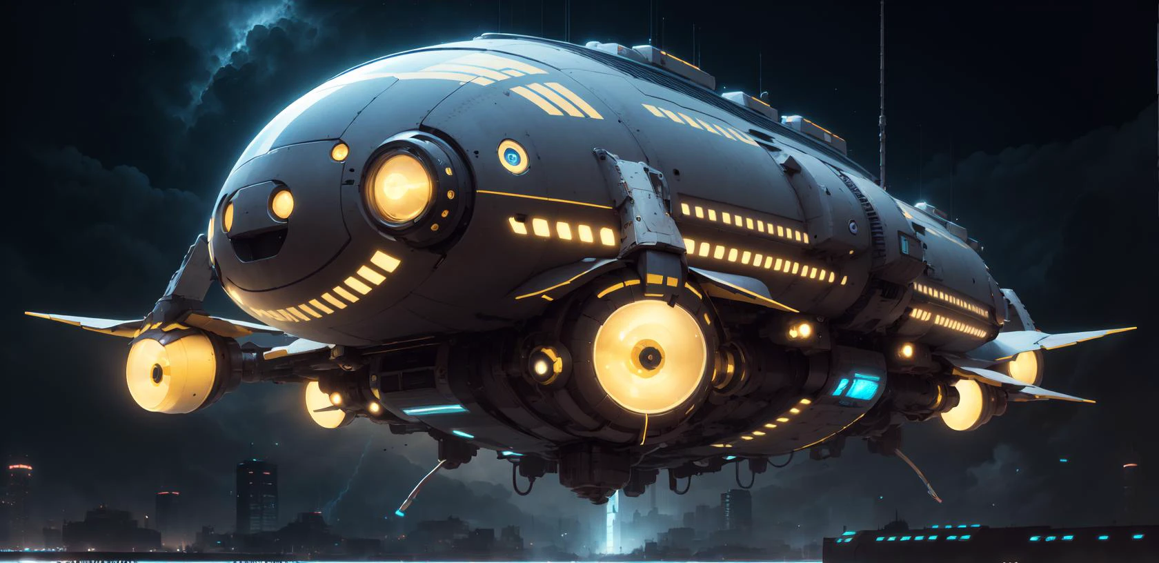 C.A.G. - Alien Spaceships
