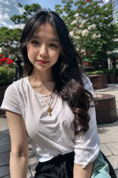<lora:add_detail:0.4> , a photo portrait of aliyyah_kohl, <lora:aliyyah_kohl-12:0.9>, outdoor, sunny day