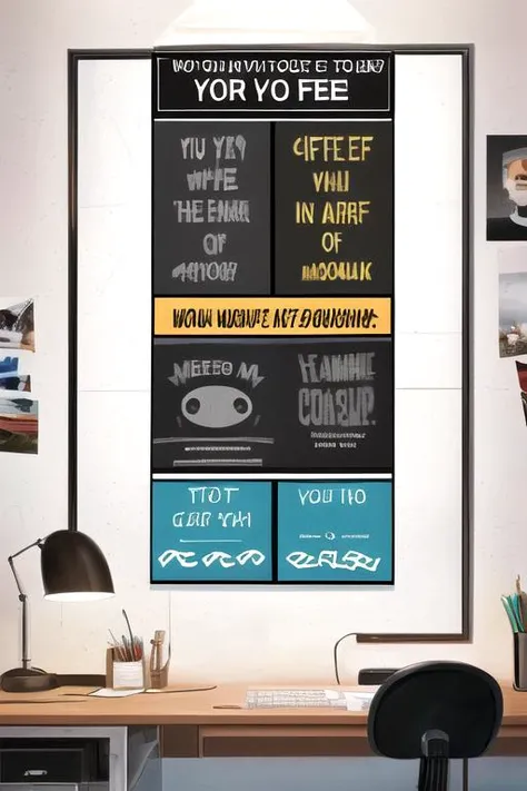 (motivational poster for the office), for work