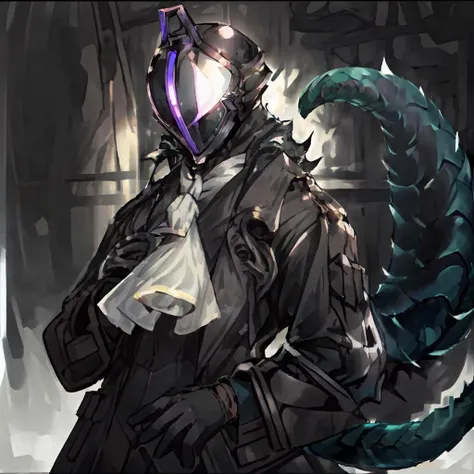a black and white photo of a man in a suit with a sword, wears a suit of power armor, turian, knights templar in a space suit, warframe infested art, warframe fanart, detailed warframe fanart, scp 3008, high quality warframe fanart, clothed in cyber armour, exquisite warframe fanart, cross in face, singeki_no_kyojin_s4_style,
