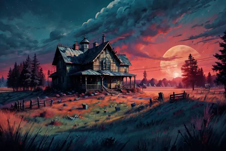 farm in the heartland of America at the crack of dawn in the dead of winter, <lora:to8contrast-1-5:0.6> to8contrast style <lora:20230529204737:0.8> fantasy_night, (masterpiece, best quality), aesthetic illustration, game cg cinematic, abstract and colorful paint style, <lora:add_detail:1>, <lora:anime3d:0.75>, <lora:3DMM_V12:0.25>, 3DMM,