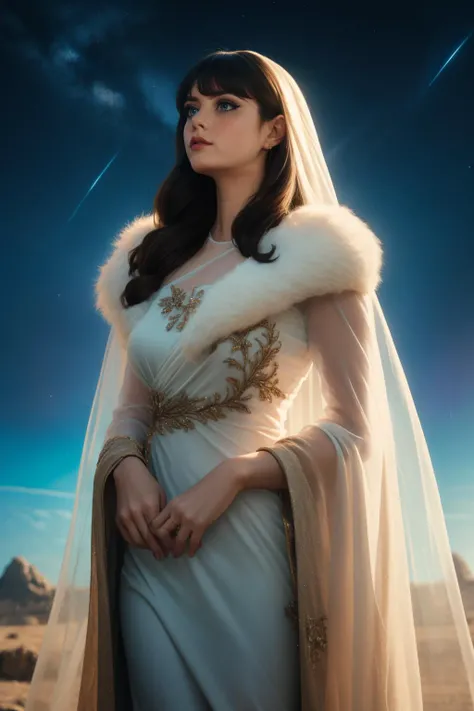 ethereal fantasy concept art of  (close-up), 1girl, solo, adult beautiful woman, facing, looking away, makeup, <lora:Char_soph-SusieGlass:0.8> sus1e,  standing, bangs, best quality, high quality, high detail, 8k resolution high fashion,  . magnificent, celestial, ethereal, painterly, epic, majestic, magical, fantasy art, cover art, dreamy