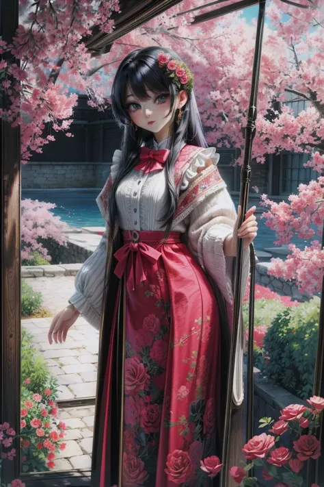 (masterpiece, incredibly absurdres, highres, top quality, best quality, official art, beautiful and aesthetic:1.2), (1girl:1.2), (detailed background),