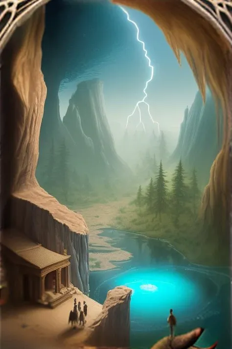 thunderstyle <lora:thunder_model-000008:0.5> absurdres, highres, ultra detailed, (1girl:1.3), BREAK , Design a scene inspired by Olympian mythology, featuring gods, goddesses, and mythical creatures from ancient Greek and Roman legends. BREAK , Illustrate an invisible being, with only faint traces of their presence, creating a sense of mystery and uncertainty. BREAK , Design an aerial image captured by a drone, showcasing a bird's-eye view of landscapes, cityscapes, or other subjects. BREAK , Illustrate a cave exploration scene, with stalactites, mysterious caverns, and a sense of adventure and discovery. BREAK , Illustrate a subject posing amidst nature, showcasing their connection to the natural world and their appreciation for its beauty. BREAK , Create a scene with a scrapbooking feel, using hand-cut elements, layers of paper, and a sense of personal memory and storytelling